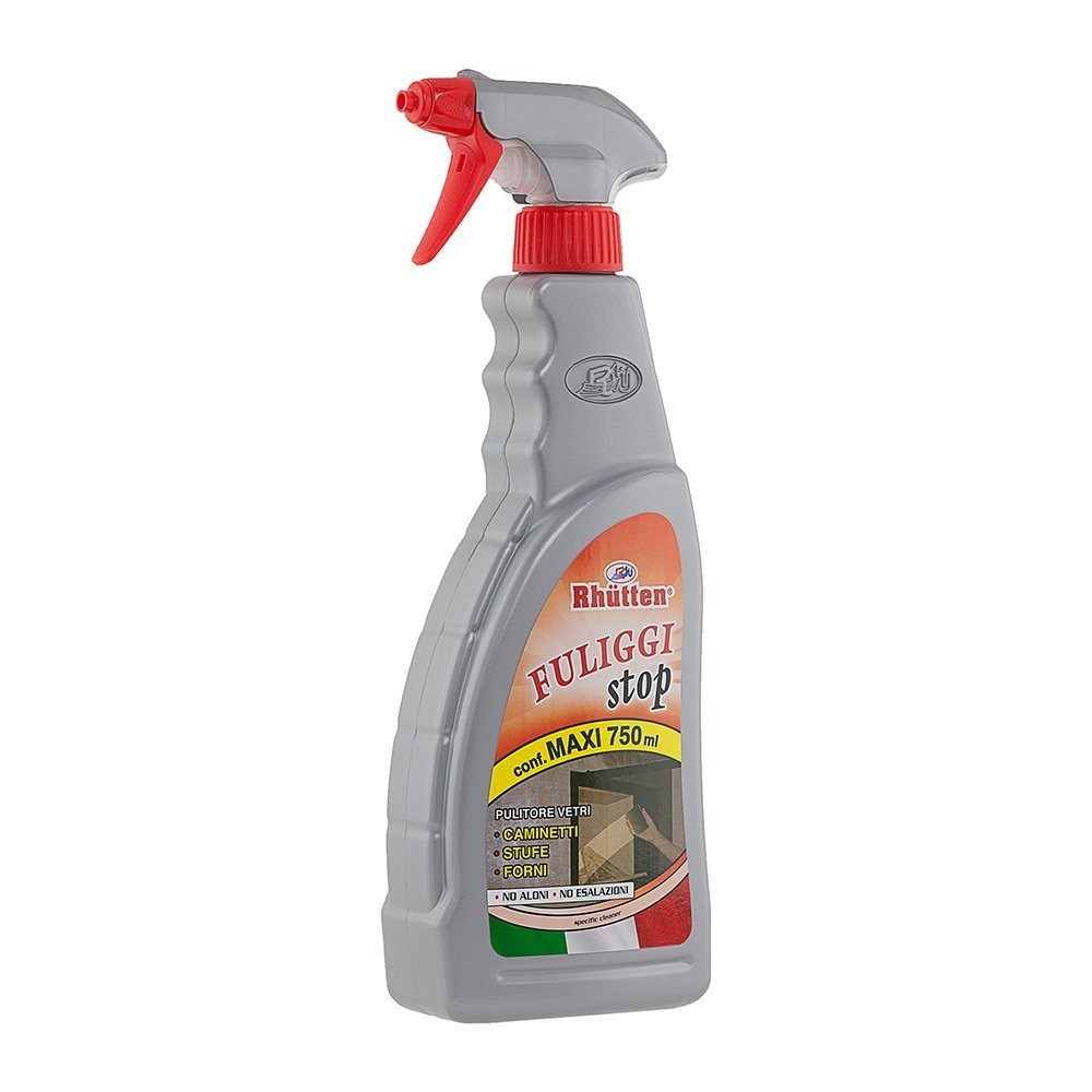 Fuliggi stop spray glass cleaner 750 ML fireplaces - stoves and ovens Rhutten